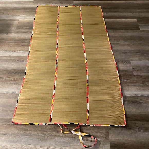 Source Unknown Other Lk New Large Bamboo Straw Grass Beach Mat Pool